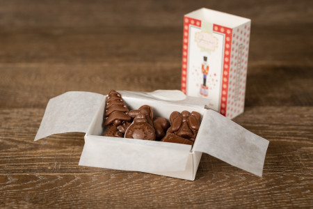 Gmeiner kleine Schokoladenbox - Nussknacker