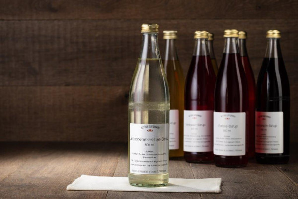 Zitronenmelissen- Sirup
