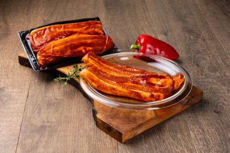 Grillbauchscheiben in Paprikamarinade 1 Paar