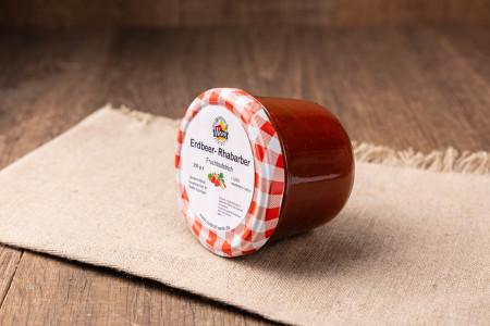Erdbeer- Rhabarber- Fruchtaufstrich