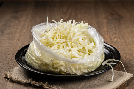 Weißkraut geschnitten